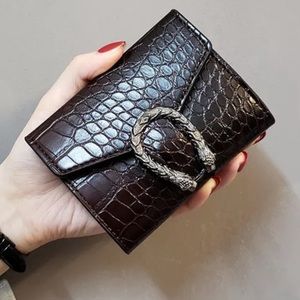 Snake Embossed Wallet